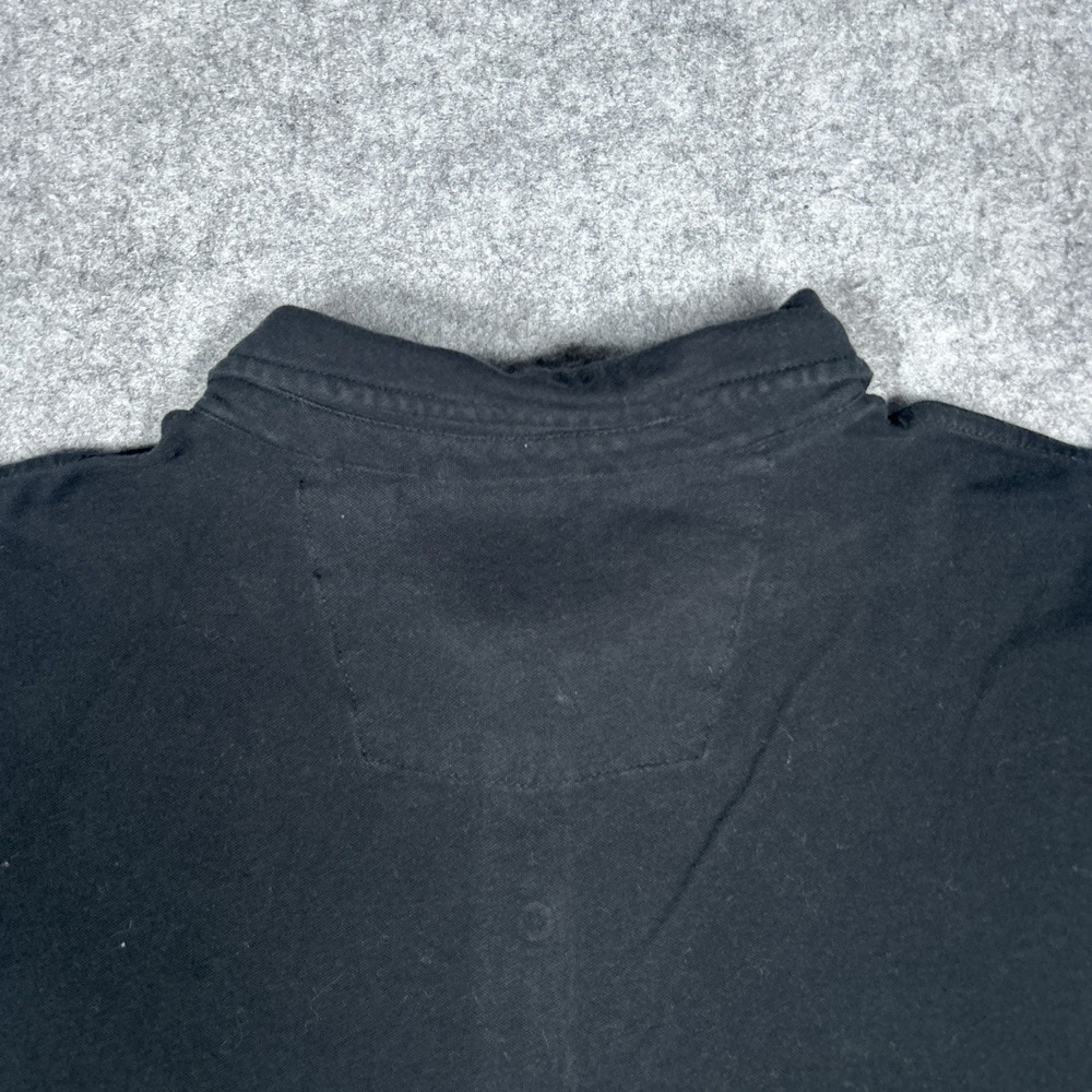 Robert Graham Polo Shirt Men's Size 2XL Black Collared Preppy Short Sleeve - Picture 12 of 13